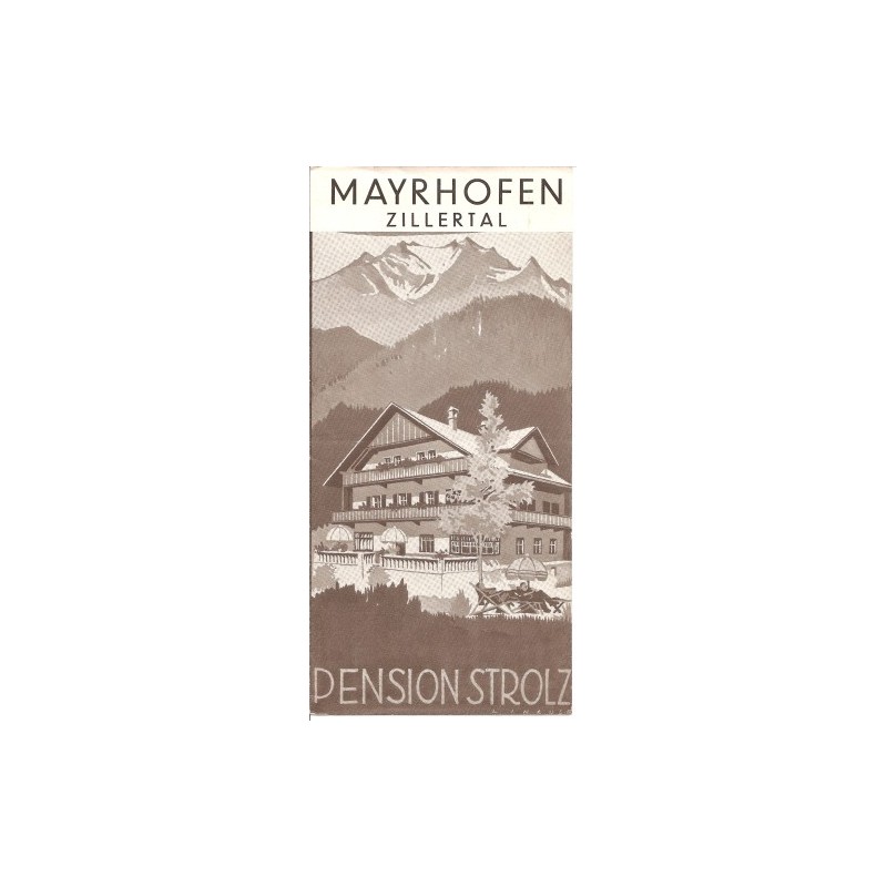 Prospekt Mayrhofen - Pension STROLZ