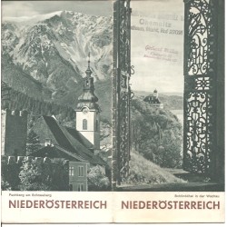 Prospekt Niederösterreich 50er Jahre