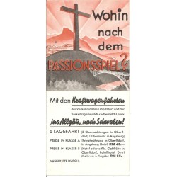 Prospekt Oberammergau Passionsspiel