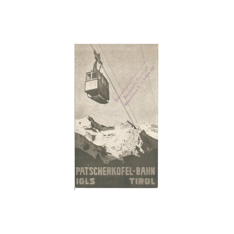 Prospekt Patscherkofel - Bahn Igls Prospekt Patscherkofel - Bahn Igls