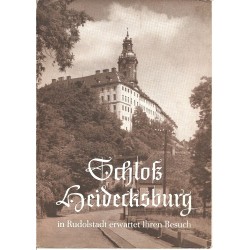Prospekt Schloß Heidecksburg in Rudolstadt