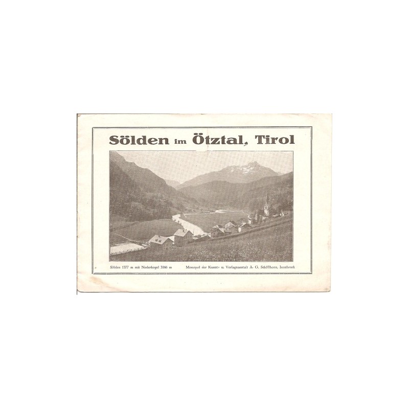 Prospekt Soelden im Oetztal Prospekt Soelden im Oetztal