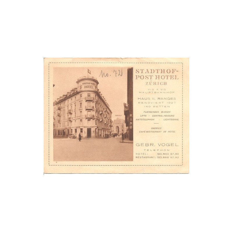 Prospekt Stadthof Post Hotel