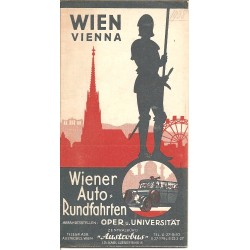 Prospekt Wiener Autorundfahrten - 1938