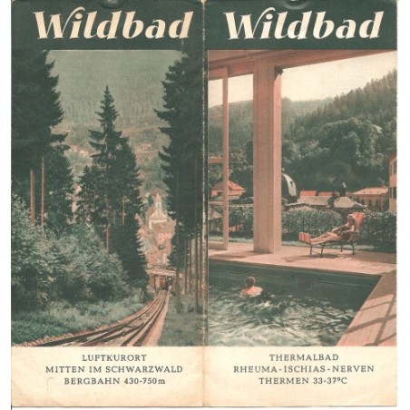 Prospekt Wildbad Luftkurort, Bergbahn