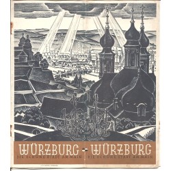 Prospekt Wuerzburg die schoene Stadt am Main - 1933
