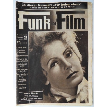 Funk und Film Nr. 24 | Greta Garbo