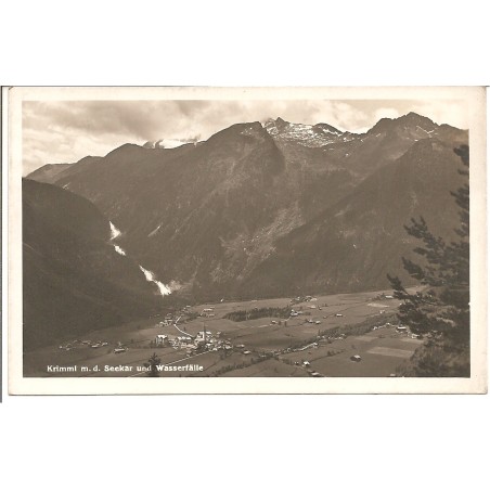 AK - Krimml m. d. Seekar und Wasserfälle - 1933
