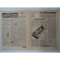  	Funk und Film Nr. 29 - 18. Juli 1952 Mit Radioprogramm und Radiopraktiker