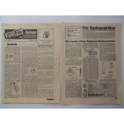 Funk und Film Nr. 31 - 1. Aug. 1952 Mit Radioprogramm und Radiopraktiker