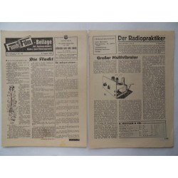 Funk und Film Nr. 32 - 8. Aug. 1952 Mit Radioprogramm und Radiopraktiker