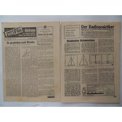 Funk und Film Nr. 33 - 15. Aug. 1952 Mit Radioprogramm und Radiopraktiker