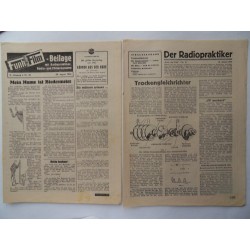  	Funk und Film Nr. 35 - 29. Aug. 1952 Mit Radioprogramm und Radiopraktiker