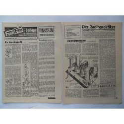 Funk und Film Nr. 38 - 19. Sept. 1952 Mit Radioprogramm und Radiopraktiker