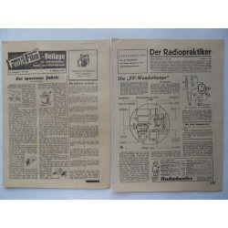 Funk und Film Nr. 40 - 4. Okt. 1952 Mit Radioprogramm und Radiopraktiker