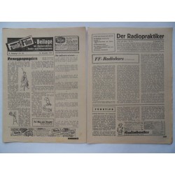 Funk und Film Nr. 50 - 13. Dez. 1952 Mit Radioprogramm und Radiopraktiker