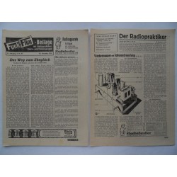 Funk und Film Nr. 51 - 20. Dez. 1952 Mit Radioprogramm und Radiopraktiker