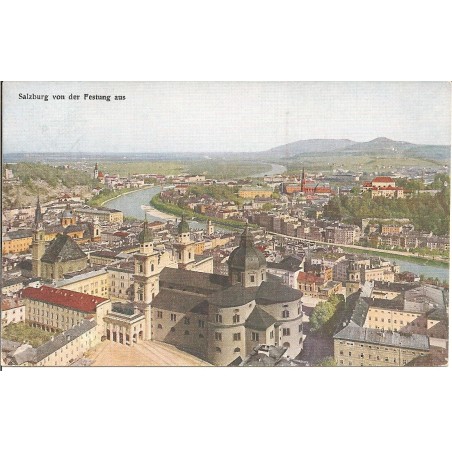 AK - Salzburg von der Festung aus