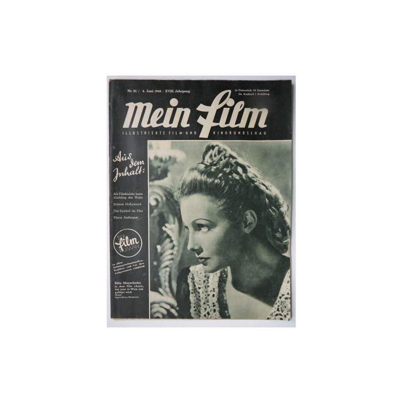 Mein Film - Illustr. Film- und Kinorundschau 4. Juni 1948 Nr. 23