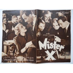 Illustrierter Film Kurier Nr. 1440 - Mister X (1936)