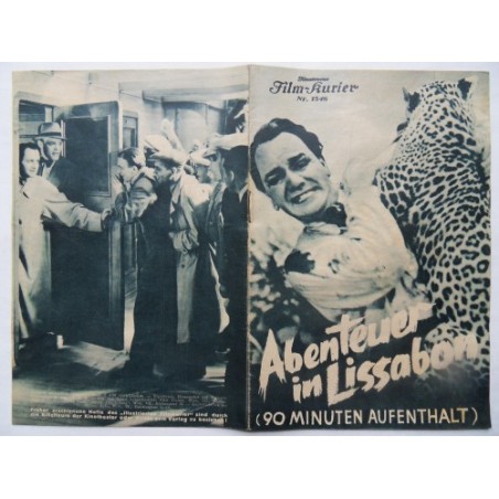 Illustrierter Film-Kurier Nr. 1546 - Abenteuer in Lissabon (1936)