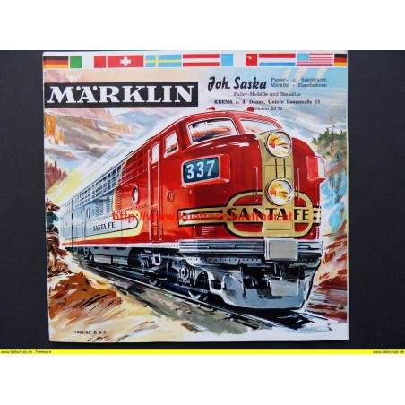 Märklin Verkaufskatalog 1961 / 1962