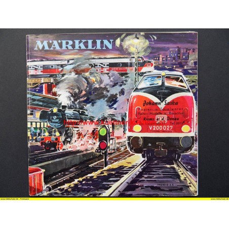 Märklin Verkaufskatalog 1962 / 1963