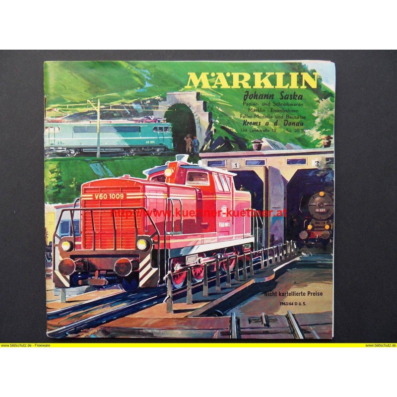 Märklin Verkaufskatalog 1963 / 1964