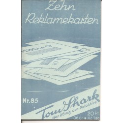 Tom Shark der König der Detektive Nr. 85 (Reprint)