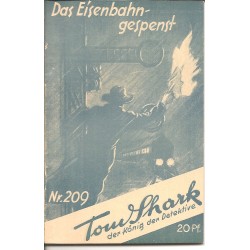 Tom Shark der König der Detektive Nr. 209 (Reprint)