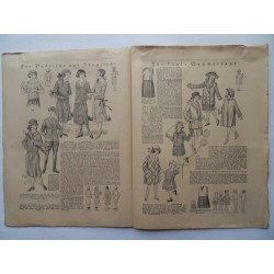 Vobachs Frauen- und Moden-Zeitung Heft 02 / 1923/24 - Mit Schnittbogen2