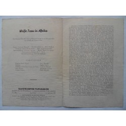 Illustrierter Film-Kurier Nr. 1866 - Weiße Frau in Afrika