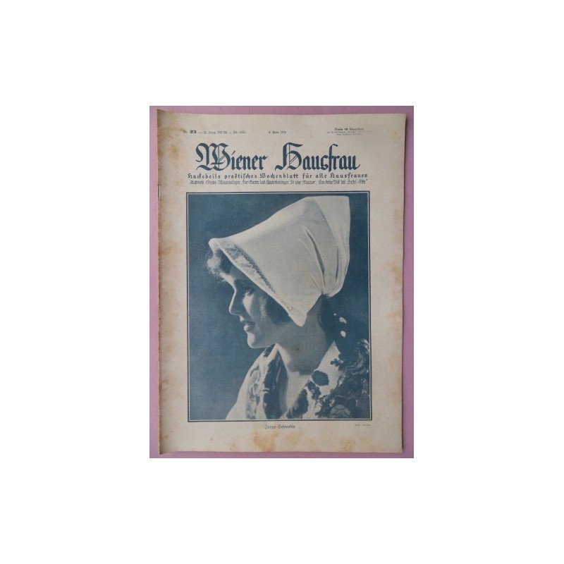 Wiener Hausfrau Heft 23 / 1927/28 - ohne Schnittbogen