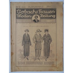 Vobachs Frauen- und Moden-Zeitung Heft 43 - 1922/23 - Mit Schnittbogen
