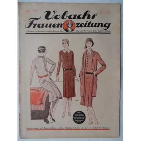 Vobach Frauen Zeitung Heft 3 / 1930 - mit Schnittbogen