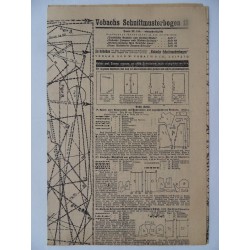 Vobachs Frauen- und Moden-Zeitung Heft 49 / 1922/23 - Mit Schnittbogen