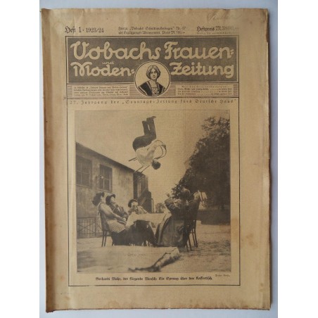 Vobachs Frauen- und Moden-Zeitung Heft 01 / 1923/24 - Mit Schnittbogen