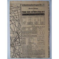 Vobachs Frauen- und Moden-Zeitung Heft 09 / 1923/24 - Mit Schnittbogen
