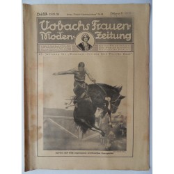 Vobachs Frauen- und Moden-Zeitung Heft 10 / 1923/24 - Mit Schnittbogen