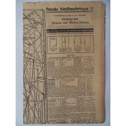 Vobachs Frauen- und Moden-Zeitung Heft 15 / 1923/24 - Mit Schnittbogen