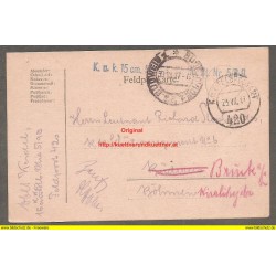 Feldpostkarte  - Feldpostamt 420 - 1917