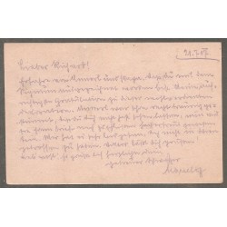 Feldpostkarte  - Feldpostamt 420 - 1917