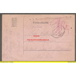 FP 486 - 1918 - K. K. Kais. Schütz. Reg. III