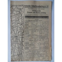 Vobachs Frauen- und Moden-Zeitung Heft 22 / 1923/24 - Mit Schnittbogen
