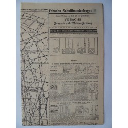 Vobachs Frauen- und Moden-Zeitung Heft 23 / 1923/24 - Mit Schnittbogen