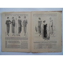 Vobachs Frauenzeitung Heft 42 / 1923/24 - Mit Schnittbogen