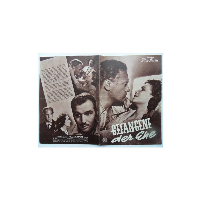 Illustrierter Film-Kurier Nr. 1977 - Gefangene der Ehe Illustrierter Film-Kurier Nr. 1977 - Gefangene der Ehe