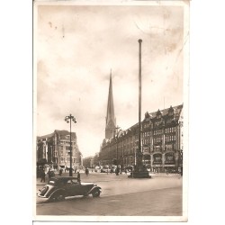 AK - Hamburg - Blick vom A. H. Platz auf die Mönckebergstraße (HH)