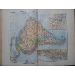 Andree´s Handatlas in 126 Haupt - und 193 Nebenkarten von 1901 (Vierte Auflage)