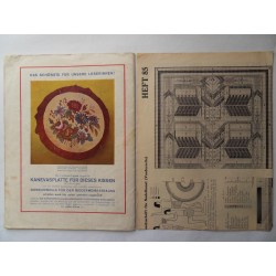Wiener Handarbeit Monatsschrift für Nadelkunst 1933 - Nr. 85 mit Arbeitsbogen